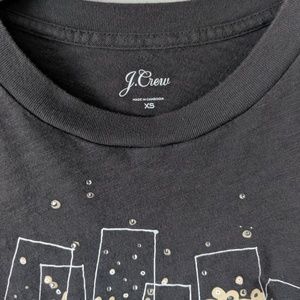 J. Crew Tops - J. Crew gray Bubbly! T-shirt size XS J. Crew Tops - J. Crew gray Bubbly! T-shirt size XS